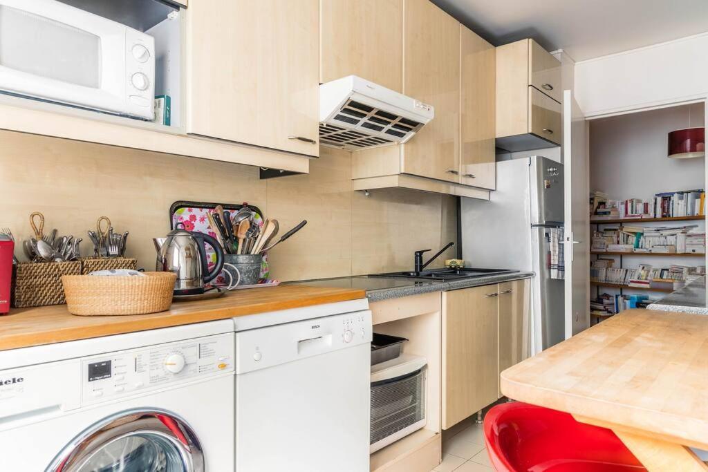 Apartament Charmant 3P. Calme, Spacieux Et Lumineux. 90 M2 Paryż Zewnętrze zdjęcie