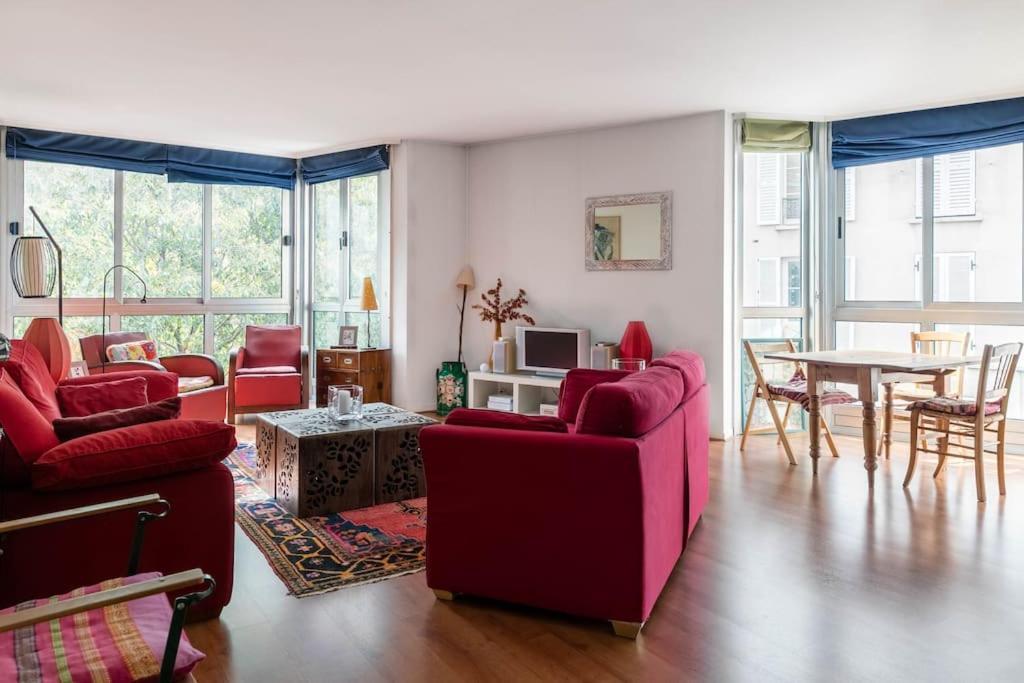 Apartament Charmant 3P. Calme, Spacieux Et Lumineux. 90 M2 Paryż Zewnętrze zdjęcie